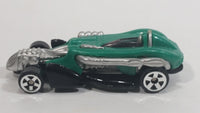 2002 Hot Wheels Saltflat Racer Green Die Cast Toy Car Vehicle McDonald's Happy Meal