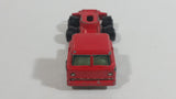 Vintage 1973 Yatming Ford F600 Cabover Red Semi Truck Tractor Rig Die Cast Toy Car Vehicle