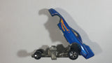 1997 Hot Wheels First Editions Pontiac Firebird Funny Car Metalflake Blue Die Cast Toy Car Vehicle