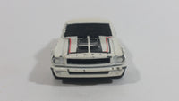 2009 Hot Wheels Muscle Mania '65 Mustang Fastback White Die Cast Toy Muscle Car Vehicle