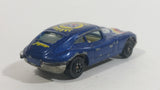 Yatming Jaguar Type-E #10 Dark Blue With Union Jack No. 1010 Die Cast Toy Luxury Car Vehicle