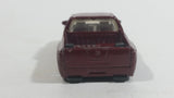 2008 Hot Wheels Nissan Titan Metalflake Burgundy Red Die Cast Toy Lowrider Truck Vehicle