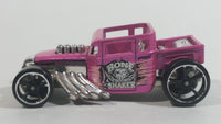 2007 Hot Wheels Classics 3 Bone Shaker Spectraflame Pink Die Cast Toy Car Hot Rod Vehicle