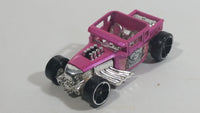 2007 Hot Wheels Classics 3 Bone Shaker Spectraflame Pink Die Cast Toy Car Hot Rod Vehicle