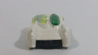 2003 Hot Wheels Carbonated Cruisers Monoposto Pearl White Die Cast Toy Car Vehicle