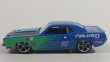 2013 Hot Wheels Workshop Performance '70 Plymouth AAR Cuda Blue Die Cast Toy Muscle Car Vehicle