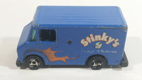 1999 Hot Wheels House Calls Delivery Truck Blue Die Cast Toy Car Vehicle
