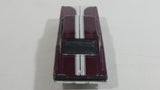 2010 Hot Wheels Muscle Mania '67 Dodge Charger Maroon Die Cast Toy Muscle Car Vehicle
