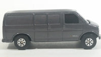 Maisto 2000 Chevrolet Express Van Dark Grey Die Cast Toy Car Vehicle