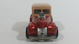 2008 Hot Wheels Team: Surf's Up '40s Woodie Dark Red Surfing Die Cast Toy Muscle Car Vehicle