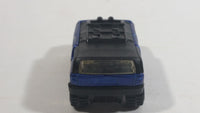 2004 Hot Wheels First Editions Rockster Blue Hummer Style Die Cast Toy Car Vehicle