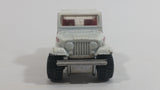 2009 Hot Wheels Heat Fleet Jeep Scrambler White Die Cast Toy Car Vehicle