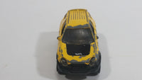 2001 Hot Wheels Isuzu VehiCross Yellow Die Cast Toy Car SUV Vehicle