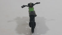 Vintage Honda Dirt Bike Motorcycle Lime Green and Black Die Cast Toy Motorbike Vehicle - Hong Kong