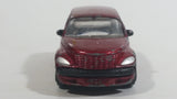 Motor Max Super Wheels Chrysler PT Cruiser No. 6016 Dark Red Die Cast Toy Car Vehicle