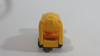 Maisto Cement Mixer Truck Yellow Die Cast Toy Car Construction Equipment Building Vehicle