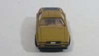 2010 Hot Wheels '81 DeLorean DMC-12 Brushed Metalflake Gold Bronze Die Cast Toy Car Vehicle