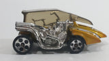 2005 Hot Wheels Autogrfx Motor Psycho Popcycle Gold Die Cast Toy Car Vehicle