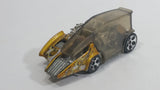 2005 Hot Wheels Autogrfx Motor Psycho Popcycle Gold Die Cast Toy Car Vehicle