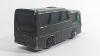 Majorette Mini Bus No. 262 Painted Dark Brown 1/87 Scale Die Cast Toy Car Vehicle