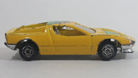 Summer Marz Karz No. 8805 Ferrari Testarossa '2001' Yellow Die Cast Toy Exotic Race Car Vehicle