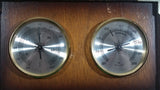 Vintage Lehar Barometer, Thermometer, Hyrgrometer Wood Boxed Weather Station Made in Japan