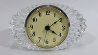 Shannon Crystal Designs of Ireland 24% Lead Hand Crafted Crystal Decorative Clock - Needs a new battery