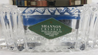 Shannon Crystal Designs of Ireland 24% Lead Hand Crafted Crystal Decorative Clock - Needs a new battery