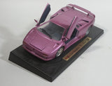 1995 Maisto Lamborghini Diablo SE Special Edition Pink Purple 1/18 Scale Die Cast Exotic Dream Car Vehicle Model