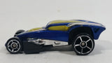 2006 Hot Wheels Brutalistic Blue Die Cast Toy Car Vehicle McDonalds Happy Meal with Pop Up Rear End