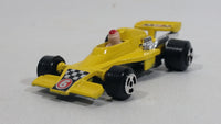 Vintage Soma Super Wheels Formula One Peter Yellow #6 Die Cast Toy Race Car Vehicle