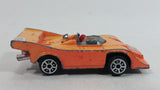 Rare Vintage TinToys Porsche Audi Orange "STP" W.T. 504 Die Cast Toy Race Car Vehicle - Hong Kong