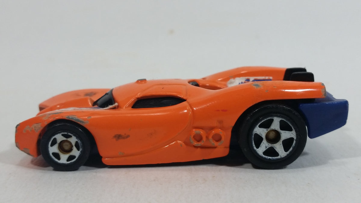 2009 Hot Wheels Prototype H-24 Orange Die Cast Toy Car Vehicle McDonal ...