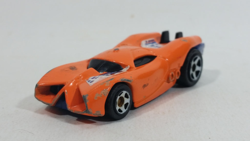 2009 Hot Wheels Prototype H-24 Orange Die Cast Toy Car Vehicle McDonal ...