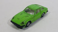 Vintage Nissan Fairlady 280Z-T Lime Green Die Cast Toy Car Vehicle with Opening Doors - Hong Kong