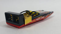 2015 Hot Wheels City Rescue H2GO Black Red Gold Die Cast Toy Speed Boat Watercraft Vehicle