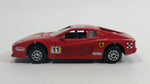 Yatming Ferrari Testarossa No. 8911 Red Die Cast Toy Exotic Dream Car Vehicle