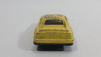 Unknown Brand Light Yellow "Huffman Racing" #23 Die Cast Toy Car Vehicle