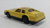 Unknown Brand Light Yellow "Huffman Racing" #23 Die Cast Toy Car Vehicle