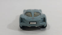 2010 Hot Wheels 2009 Corvette StingRay Concept Metallic Steel Blue Die Cast Toy Car Vehicle