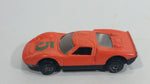 Vintage Marz Karz Ford GT 40 #5 Peach Orange Die Cast Toy Race Car Vehicle 89-27 - Made in China