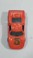 Vintage Marz Karz Ford GT 40 #5 Peach Orange Die Cast Toy Race Car Vehicle 89-27 - Made in China