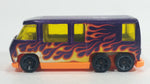 2012 Hot Wheels Heat Fleet GMC Motorhome Metalflake Purple Die Cast Toy Car Recreational Vehicle