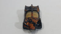 1998 Hot Wheels Tech Tones Speed Machine Black Die Cast Toy Car Vehicle