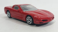 Burago 2004 Chevrolet Corvette Red 1/43 Scale Die Cast Toy Car Vehicle