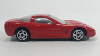 Burago 2004 Chevrolet Corvette Red 1/43 Scale Die Cast Toy Car Vehicle