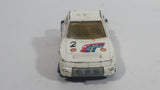 1989 Hot Wheels Peugeot 205 Rallye White #2 "Shell" Die Cast Toy Car Vehicle