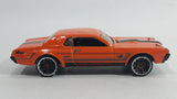 2012 Hot Wheels Muscle Mania - Ford '68 Cougar Orange Die Cast Toy Muscle Car Vehicle