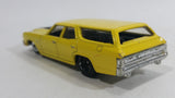 2009 Hot Wheels 1970 Chevrolet Chevelle SS Wagon Yellow Die Cast Toy Car Vehicle
