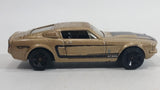 2011 Hot Wheels Muscle Mania '67 Shelby GT500 Metallic Gold Die Cast Toy Muscle Car Vehicle